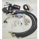 Set hydraulics operation radio+cable 24v