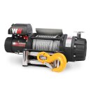 Warrior Severe Duty Electric Winch t1000 22000 9.9 t 12 v steel cable waterproof to ip68