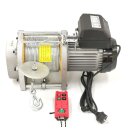 Electric winch hoist wire rope hoist with radio remote...