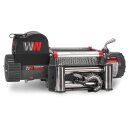 Electric winch Warrior Samurai 14500 6.5 t 24 v steel cable waterproof to ip68