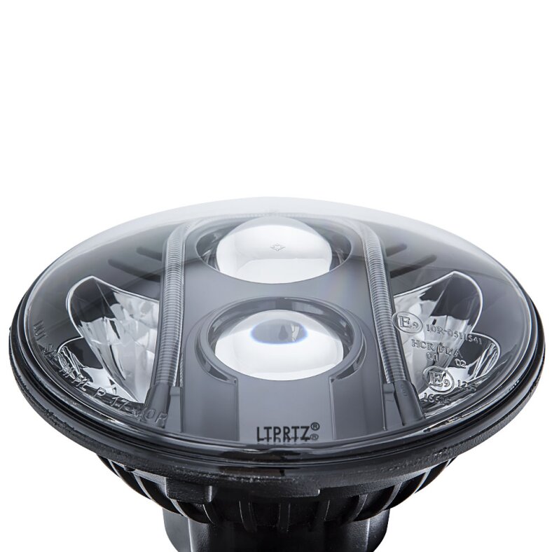 7 ZOLL LED SCHEINWERFER ADAPTER Schwarz > LED Lights Arbeitslichter  Lightbar LTPRTZ > LTPRTZ® 7 LED Frontscheinwerfer 